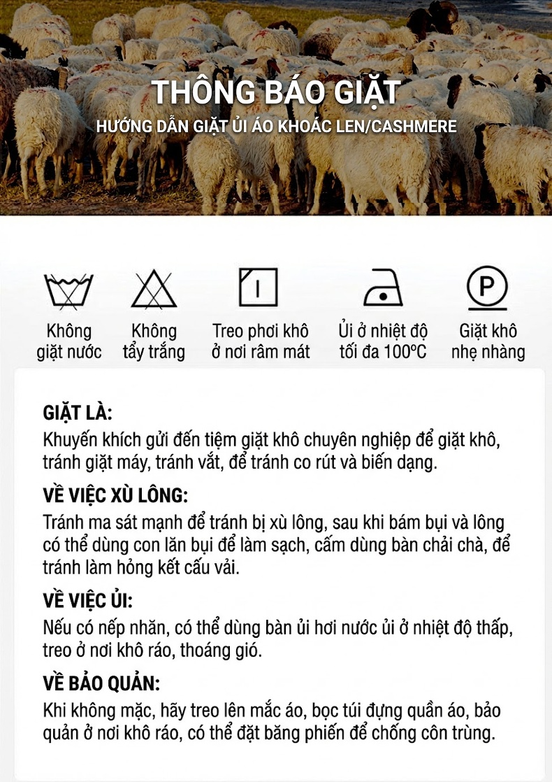 Áo Khoác Dạ Nam Dáng Dài Lông Cừu Cổ Lông Thỏ Trung Niên Màu Đen chi tiết 3