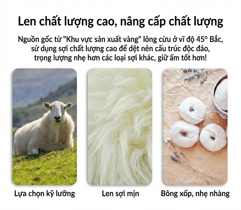 Áo Khoác Dạ Nam Dáng Dài Lông Cừu Hai Hàng Khuy Cổ chữ Vest Thu Đông Màu Đen, Xám, Nâu chi tiết 3