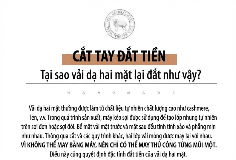 Áo Khoác Dạ Nam Dáng Dài Lớp Lót Lông Tháo Rời Màu Xám, Đen chi tiết 6