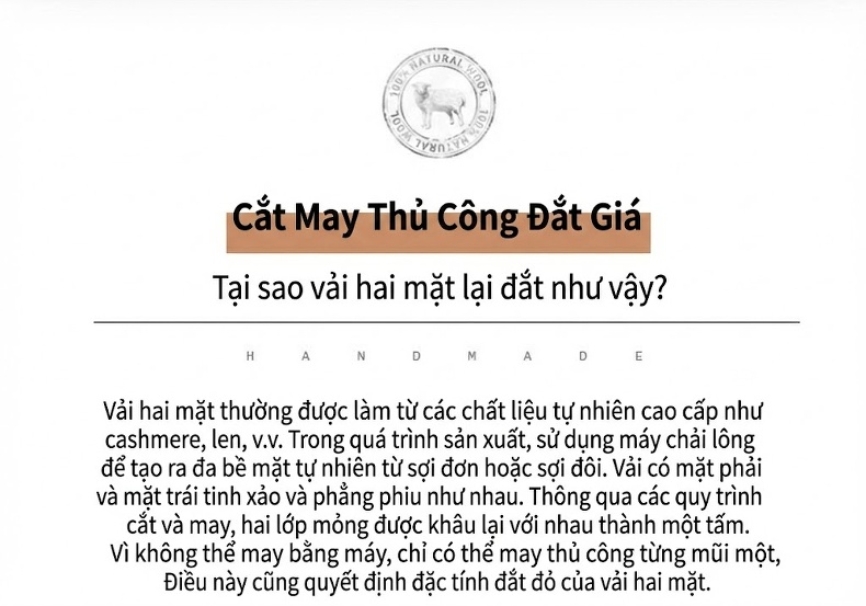 Áo Khoác Dạ Nam Dáng Dài Lót Lông Ngỗng Tháo Rời Màu Xám, Đen, Xanh Navy chi tiết 5