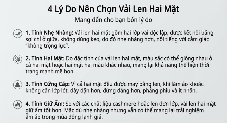 Áo Khoác Dạ Nam Dáng Dài Lót Lông Thỏ, Lông Ngỗng Màu Xám, Đen chi tiết 11