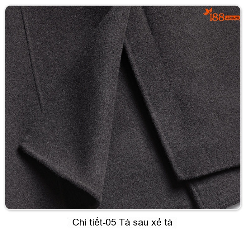 Áo Khoác Dạ Nam Dáng Dài Lót Lông Vũ Tháo Rời Màu Be, Xám, Đen chi tiết 27