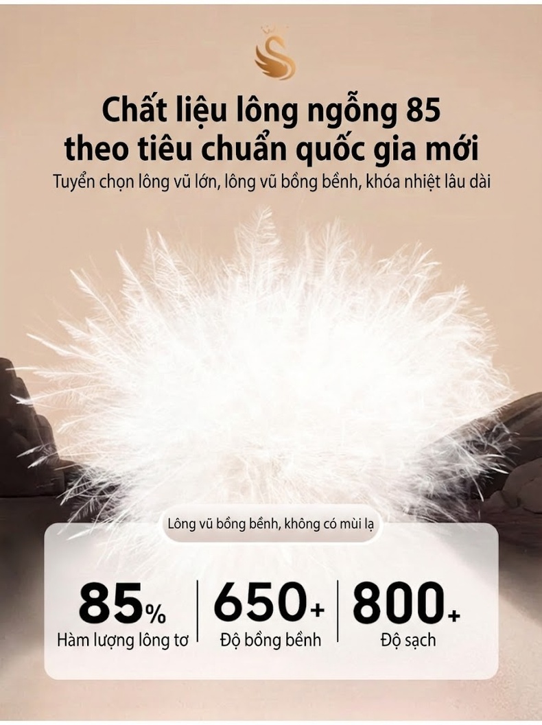 Áo Khoác Dạ Nam Dáng Dài Lót Lông Vũ Tháo Rời Màu Be, Xám, Đen chi tiết 10