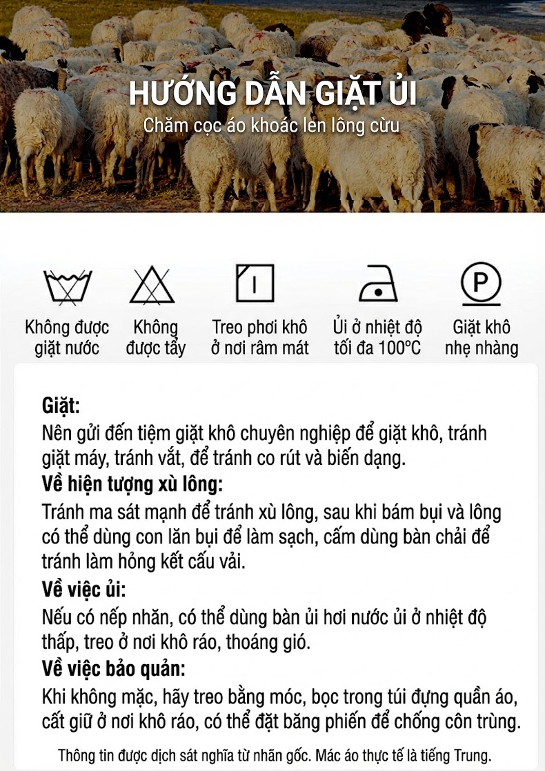 Áo Khoác Dạ Nam Dáng Dài Lót Lông Vũ Trắng Giữ Ấm Màu Nâu, Xám Đậm, Xám, Đen chi tiết 5