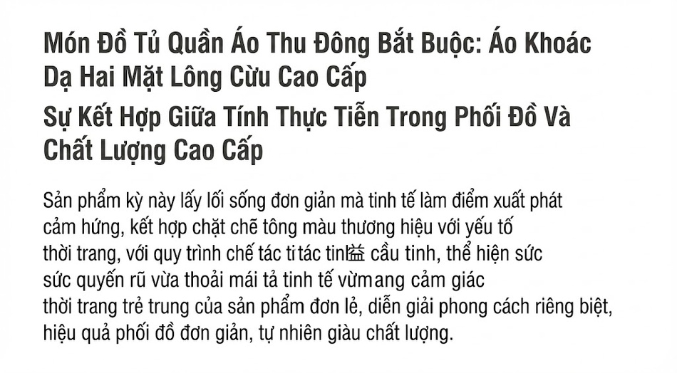 Áo Khoác Dạ Nam Dáng Dài Thiết Kế Minh Họa Phong Cách Hàn Quốc, Mỹ Màu Be, Đen, Xám, Nâu chi tiết 2