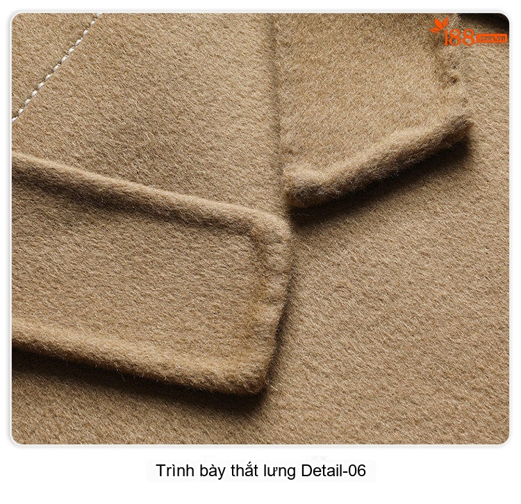 Áo Khoác Dạ Nam Dáng Dài Thiết Kế Minh Họa Phong Cách Hàn Quốc, Mỹ Màu Be, Đen, Xám, Nâu chi tiết 35
