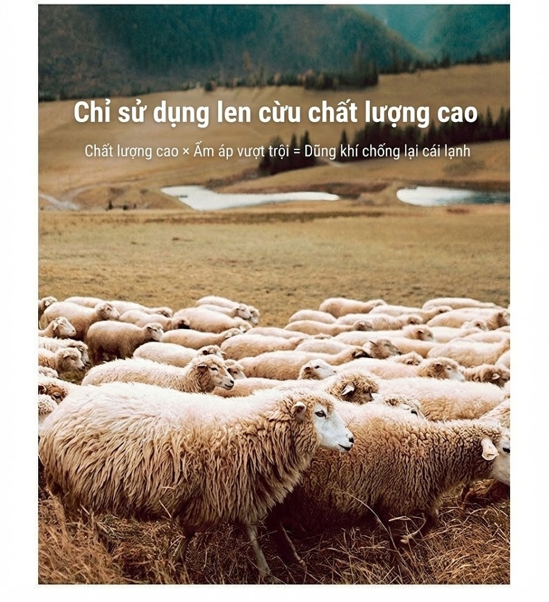 Áo Khoác Dạ Nam Dáng Dài Thu Đông Chất Liệu Lông Cừu, Lót Bông Dày Dặn Màu Đen, Xám, Đỏ Rượu... chi tiết 2