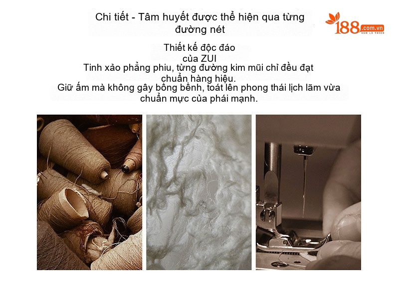 Áo Khoác Dạ Nam Dáng Dài Thu Đông Chất Liệu Lông Cừu, Lót Bông Dày Dặn Màu Đen, Xám, Đỏ Rượu... chi tiết 3