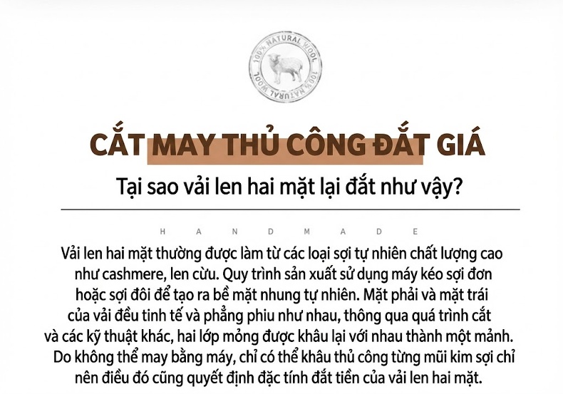 Áo Khoác Dạ Nam Kèm Gile Lông Vũ Có Thể Tháo Rời Màu Đen, Xám chi tiết 6