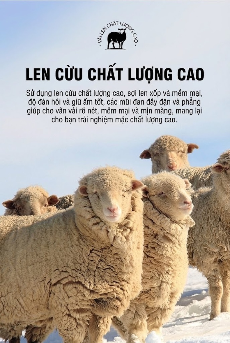 Áo Khoác Dạ Nam Lông Cừu Có Lót Lông Vũ Ấm Áp Phong Cách Doanh Nhân Màu Đen chi tiết 3