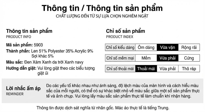 Áo Khoác Dạ Nam Lông Cừu Dáng Dài Vừa Vặn Phong Cách Hàn Quốc Màu Xanh, Đen chi tiết 7
