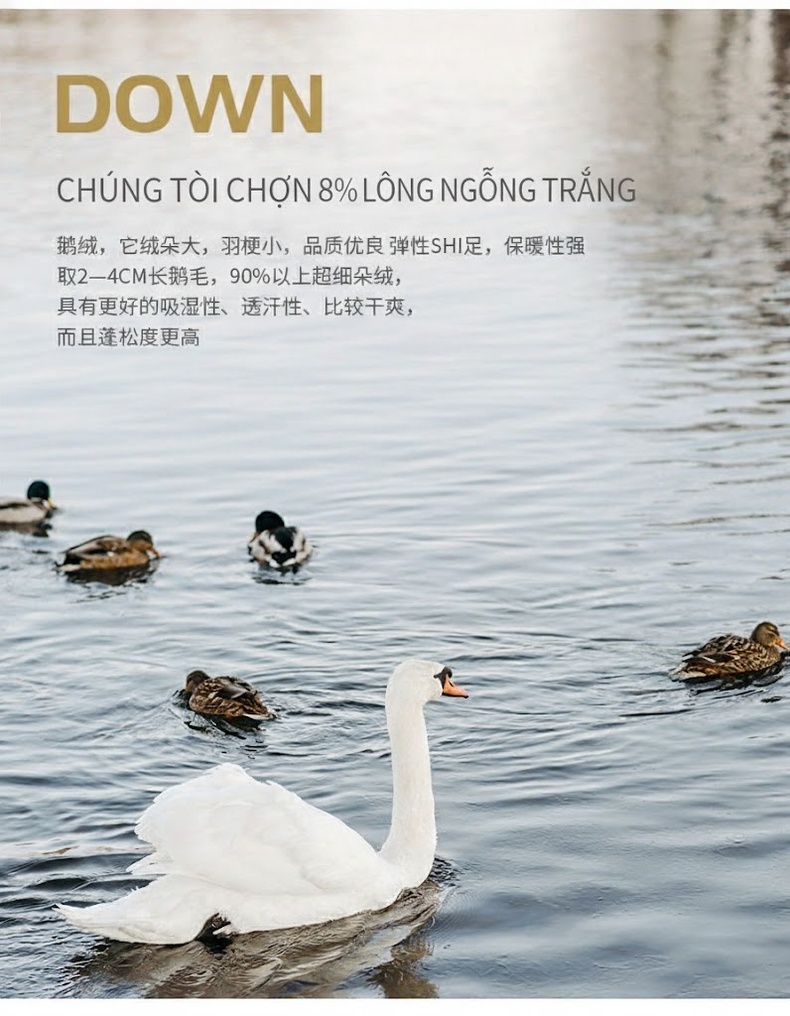 Áo Khoác Dạ Nam Lông Cừu Hai Mặt Dáng Dài Cúc Đôi Lớp Lót Lông Vũ Màu Nâu, Đen chi tiết 5