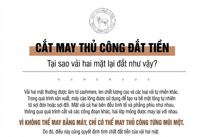 Áo Khoác Dạ Nam Lông Vũ, Lót Lông Ngỗng Có Thể Tháo Rời Màu Đen chi tiết 6