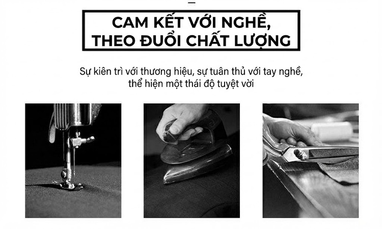 Áo Khoác Dạ Nam Trung Dài Dáng Vest Lót Bông Dày Dặn Màu Xám, Đỏ, Đen chi tiết 8