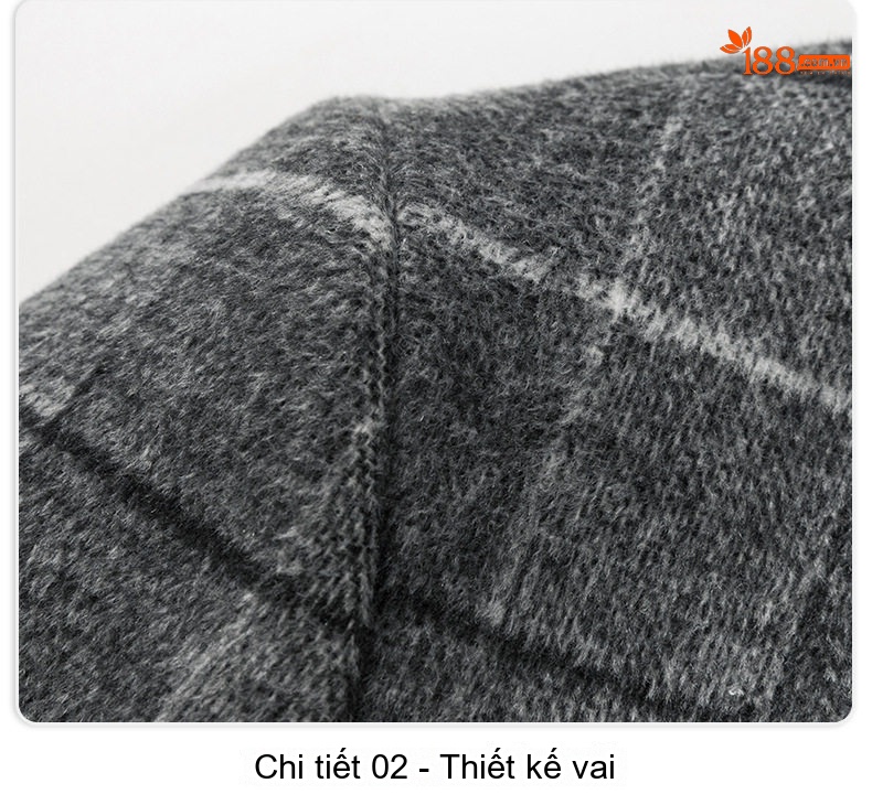 Áo Khoác Dạ Nam Trung Niên Dáng Dài Phong Cách Hàn Quốc Màu Xám, Xanh Dương, Nâu chi tiết 21