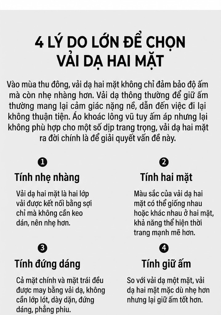 Áo Khoác Dạ Nam Trung Niên Dáng Dài Vừa Vải Lông Cừu 63% Phong Cách Tĩnh Lặng Màu Đen, Nâu chi tiết 11