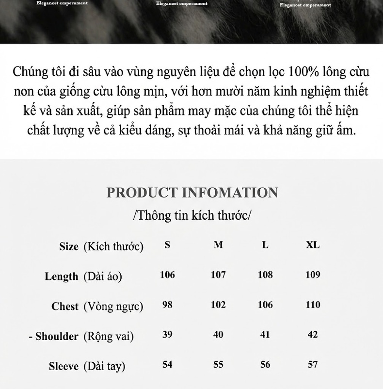 Áo Khoác Dạ Nữ Dáng Dài Hai Mặt Họa Tiết Houndstooth Form Rộng Thắt Eo Phong Cách Hàn Quốc chi tiết 5