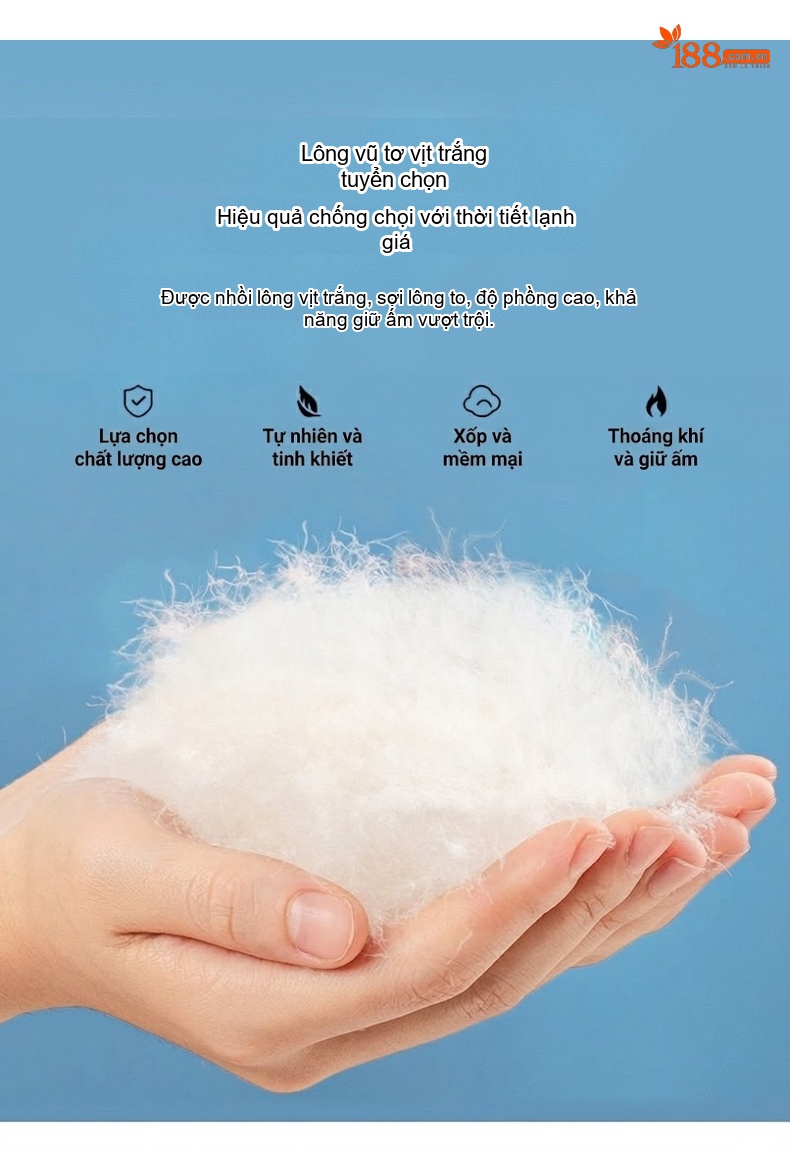 Áo Khoác Dạ Nữ Lót Lông Vũ Ngắn Dáng Ôm Mùa Đông Màu Hồng, Be chi tiết 4