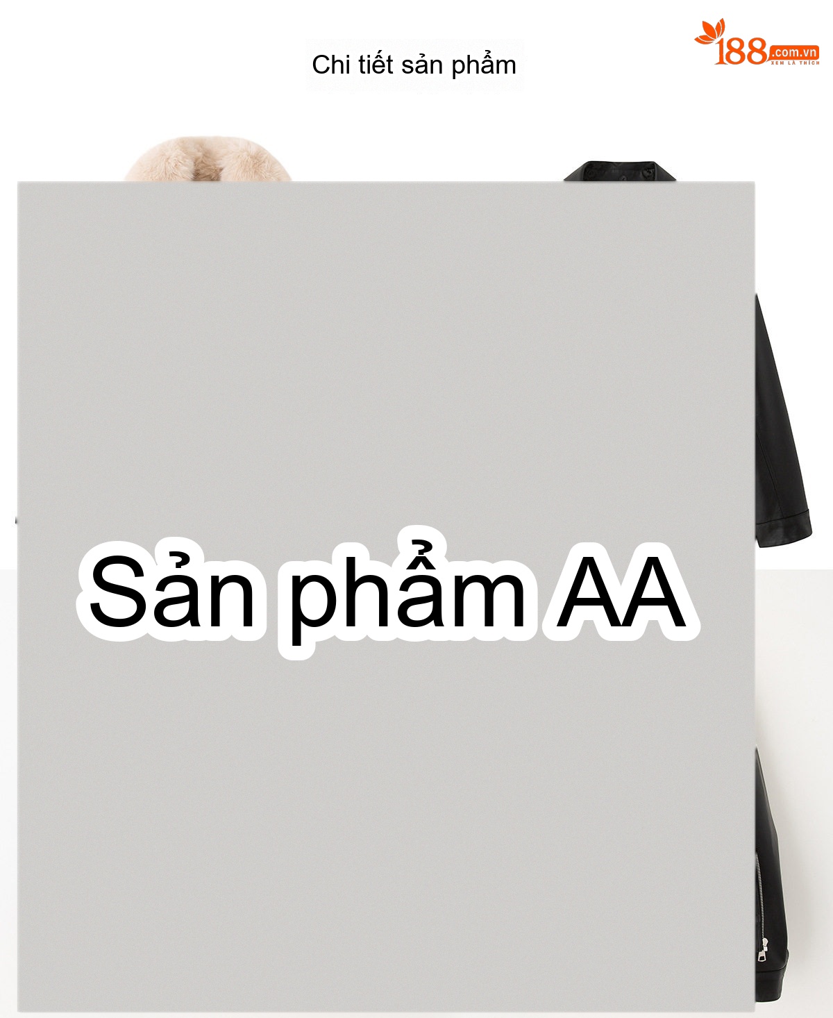 Áo Khoác Da PU Lót Lông Dày Dặn Cổ Lông Kiểu Bomber Màu Nâu, Đen chi tiết 28