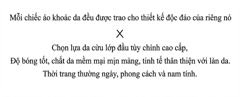 Áo Khoác Da Thật Dáng Dài Quá Gối Cổ chữ Vest Ôm Dáng Phong Cách Lịch Lãm Màu Xám, Đen chi tiết 2