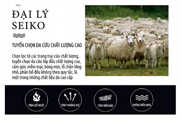 Áo Khoác Da Thật Nữ Dáng Ngắn Cổ Trụ Ôm Dáng Phong Cách Hàn Quốc Màu Đen, Nâu, Xanh Lá chi tiết 3