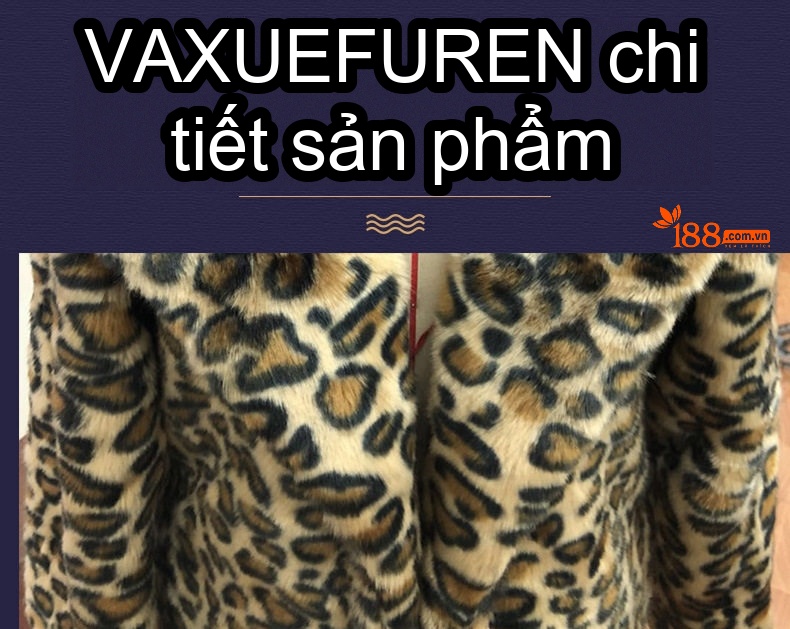 Áo Khoác Dáng Dài Nữ Họa Tiết Da Báo Lông Thú Phong Cách Âu Mỹ, Dáng Rộng, Giữ Ấm chi tiết 5