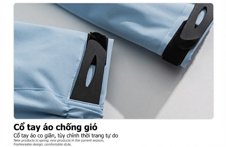Áo Khoác Dù Có Mũ Trùm Đầu Unisex Màu Tím, Cam, Xanh Dương, Xám... chi tiết 27