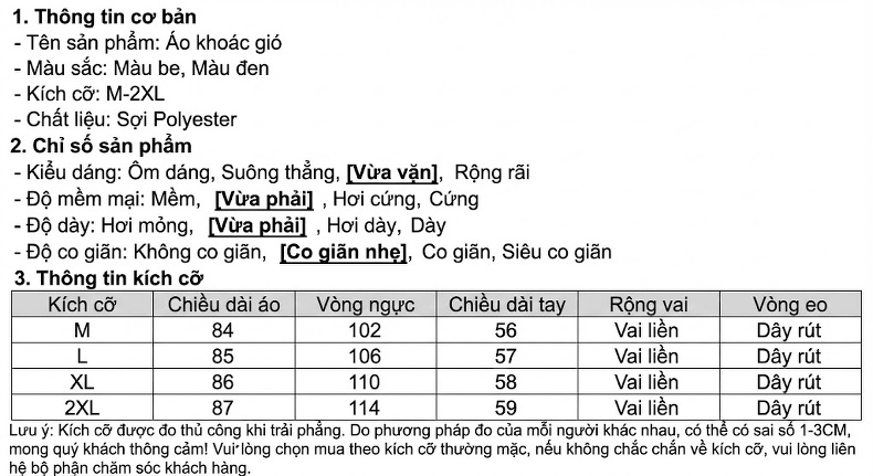 Áo Khoác Gió Dáng Dài Nữ Khaki Phối Sọc Caro Phong Cách Hàn Quốc chi tiết 1