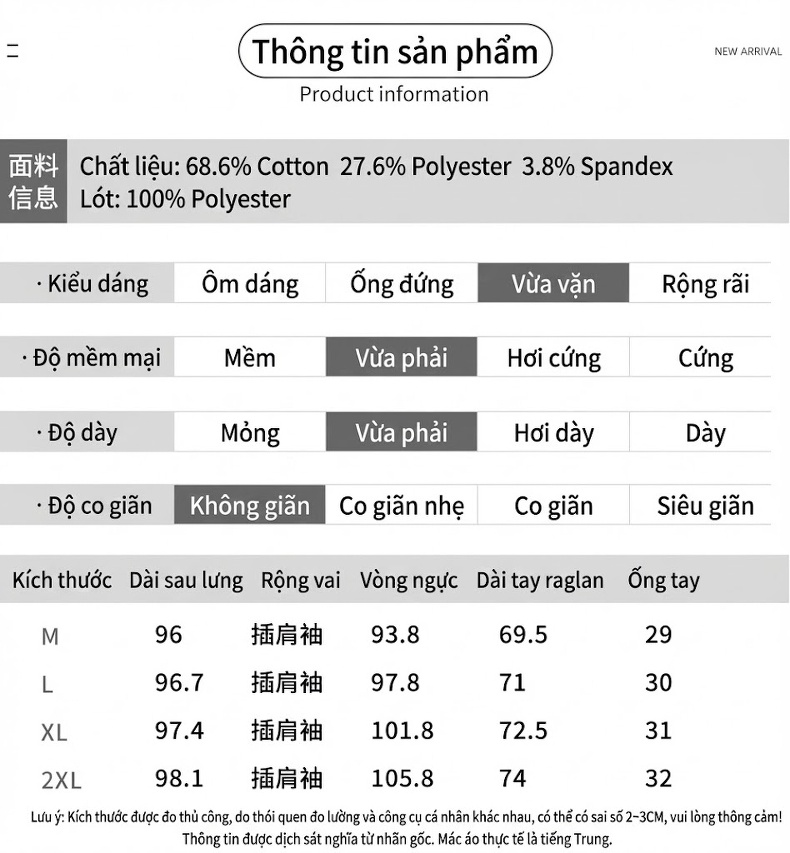 Áo Khoác Gió Dáng Dài Vừa Phong Cách Anh Quốc Thanh Lịch Màu Be, Xanh Olive chi tiết 7