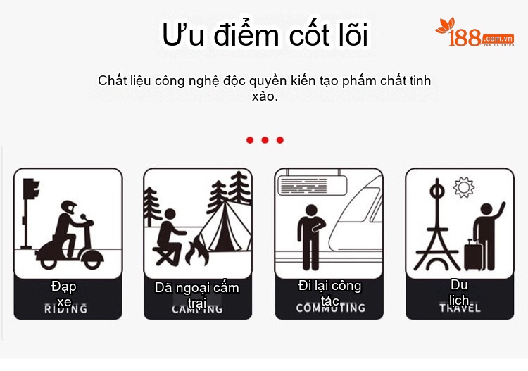 Áo khoác gió chống thấm nước có mũ trùm đầu phong cách leo núi chi tiết 2