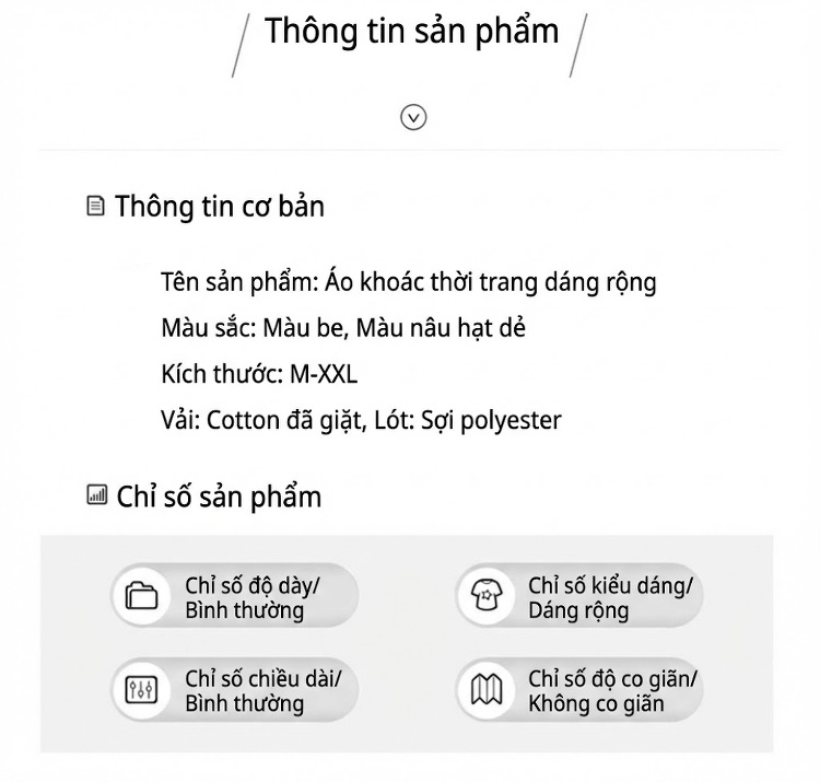 Áo Khoác Gió Nữ Ngắn Tay Lỡ Dáng Nhỏ Có Mũ Trùm Đầu Màu Be, Nâu chi tiết 16