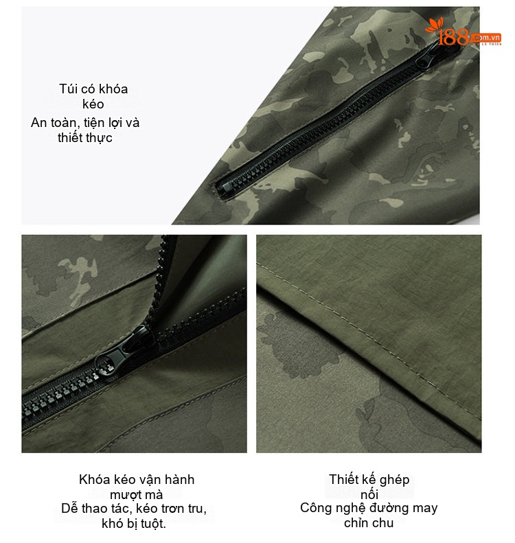Áo Khoác Hoodie Nam Công Sở Phong Cách Rằn Ri Dáng Rộng chi tiết 8