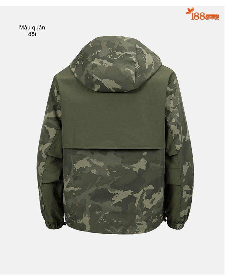 Áo Khoác Hoodie Nam Công Sở Phong Cách Rằn Ri Dáng Rộng chi tiết 12