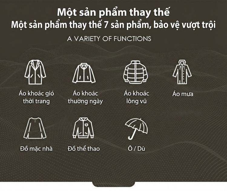 Áo Khoác Hoodie Nam Công Sở Phong Cách Rằn Ri Dáng Rộng chi tiết 2