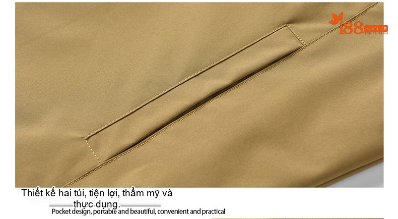 Áo Khoác Hoodie Nam Túi Hộp Dáng Rộng Màu Be, Đen, Xám, Tím... chi tiết 4