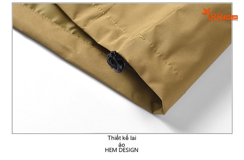Áo Khoác Hoodie Nam Túi Hộp Dáng Rộng Màu Be, Đen, Xám, Tím... chi tiết 30