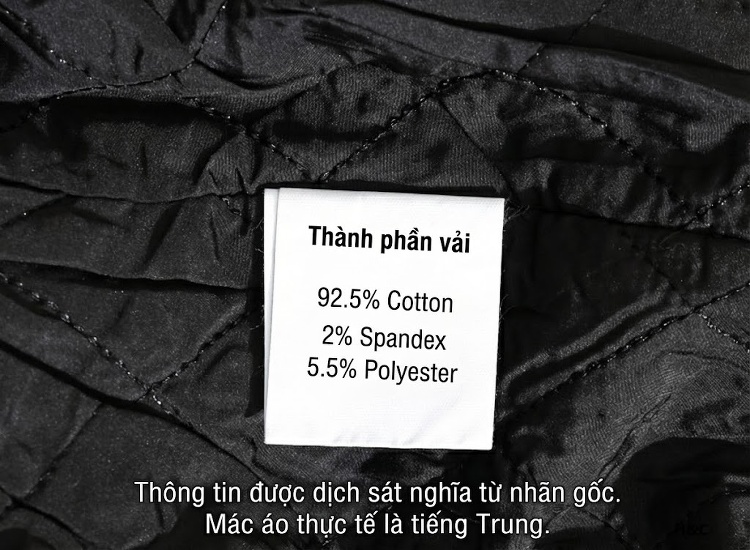 Áo Khoác Jean Nam Dày Dặn Lót Bông Co Giãn Màu Đen chi tiết 5