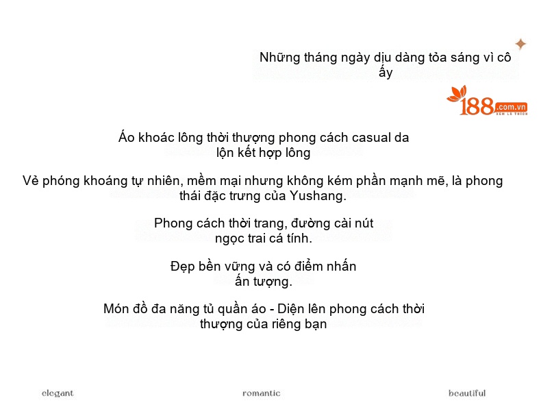Áo Khoác Lông Cừu Non Kiểu Ngắn Cổ Nơ Màu Trắng, Hồng, Kem chi tiết 2