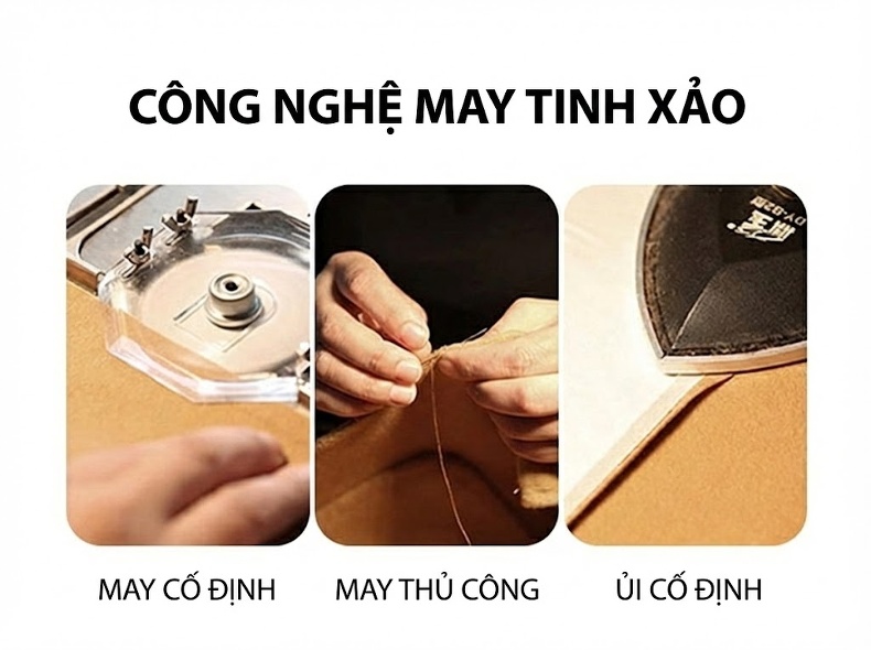Áo Khoác Lông Cừu Non Nữ Dáng Ngắn Kiểu Cúc Gỗ Dày Dặn Màu Nâu, Kem chi tiết 2