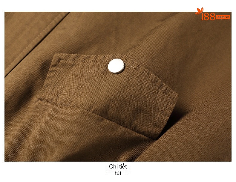 Áo Khoác Lửng Nữ Phong Cách Hàn Quốc Dáng Rộng Màu Nâu, Xanh, Kem chi tiết 40
