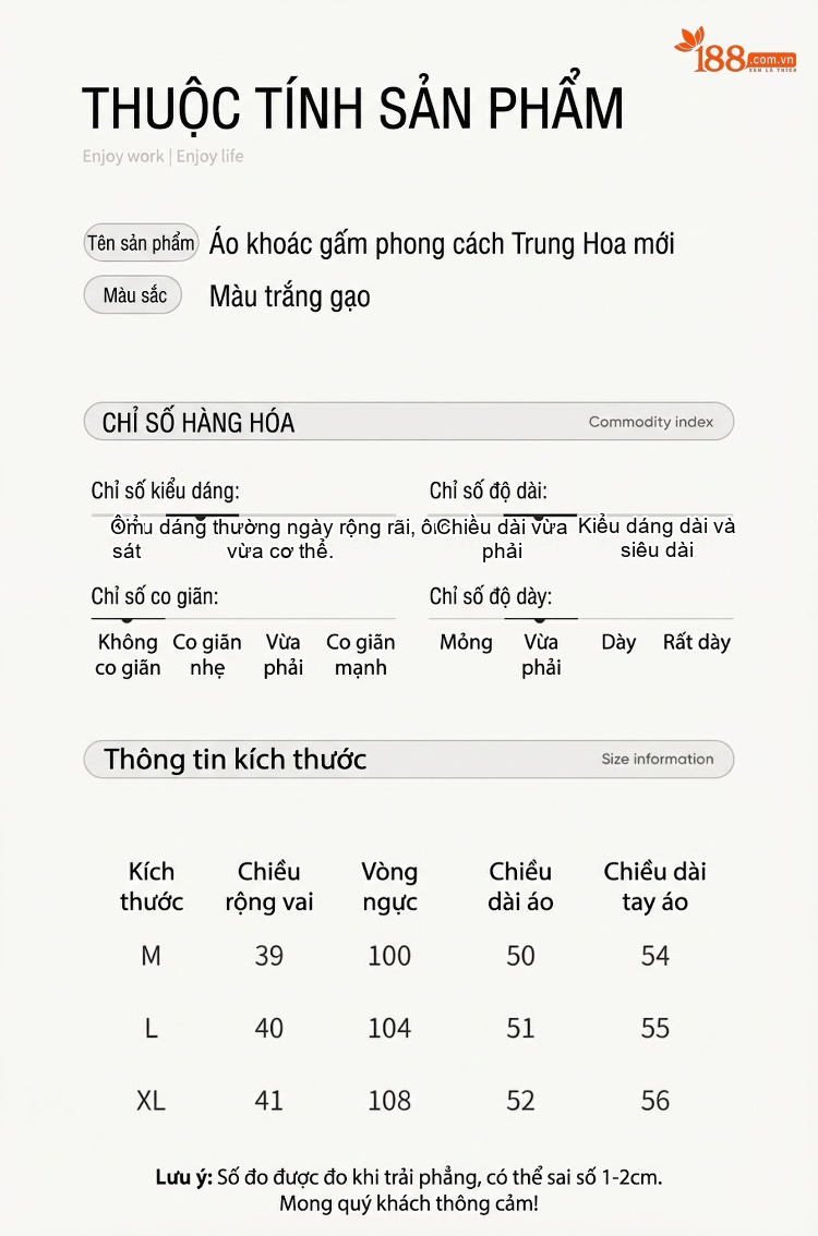 Áo Khoác Lửng Nữ Phong Cách Trung Hoa Thêu Hoa Nhỏ Nhắn chi tiết 10