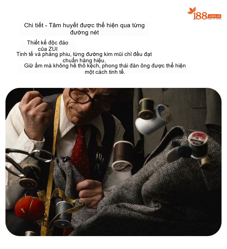 Áo Khoác Măng Tô Nam Dáng Dài Vải Lông Cừu Dày Dặn Màu Đen, Nâu, Xám chi tiết 2