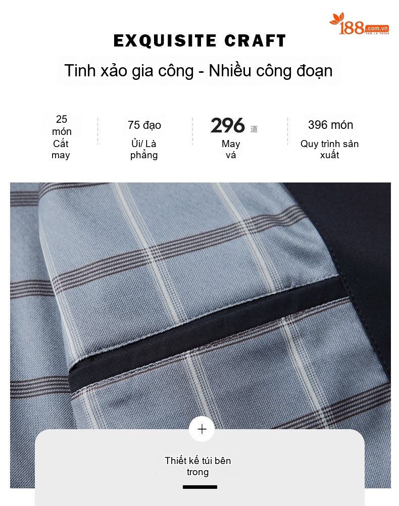 Áo Khoác Nam Cổ Bẻ Khóa Kéo Chất Liệu Tơ Tằm Công Sở Thanh Lịch Màu Đen, Xám chi tiết 8