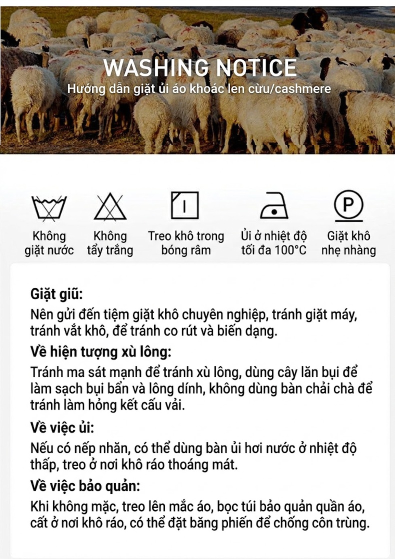Áo Khoác Nam Dạ Wool Lót Lông Vũ Cổ Bẻ Dáng Vừa Màu Nâu, Xám chi tiết 4