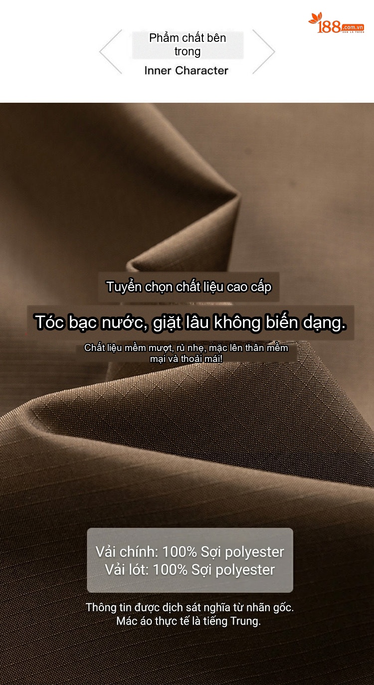Áo Khoác Nam Dày Dặn Lót Lông Có Mũ Trùm Đầu Phong Cách Retro chi tiết 3