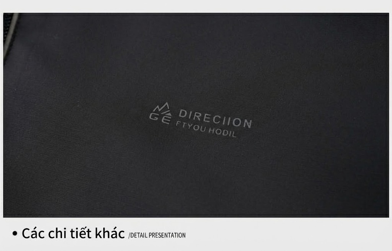 Áo Khoác Nam Hai Mặt Có Mũ Trùm Đầu Phong Cách Xuân Thu Màu Đen, Xám chi tiết 32