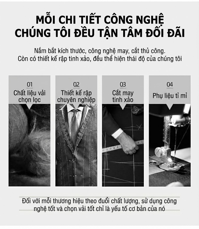 Áo Khoác Nam Kẻ Ô Two-sided Woolen Jacket Dày Dặn Màu Xám chi tiết 3