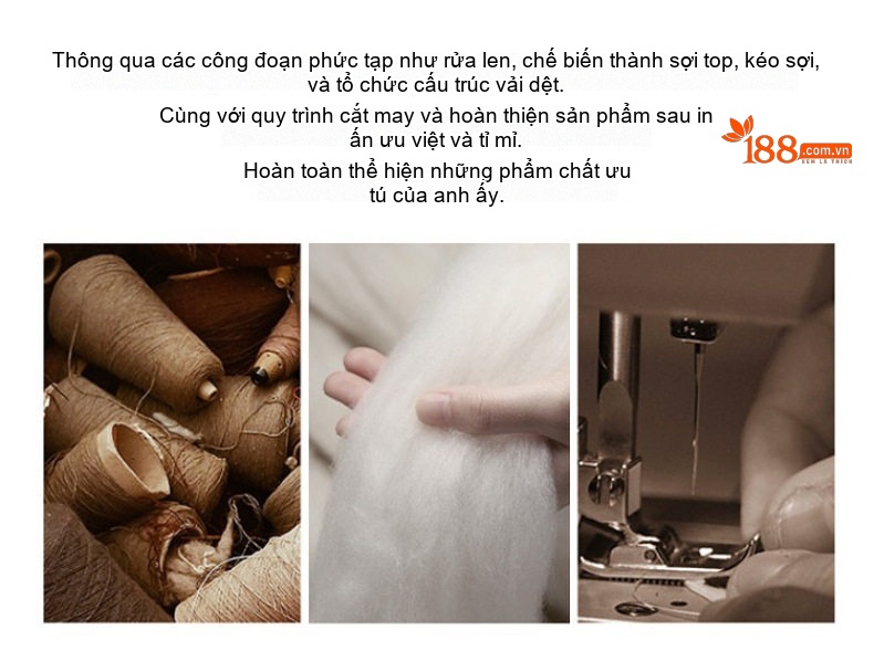 Áo Khoác Nam Lông Cừu Hai Cổ Áo Thời Trang Thu Đông Màu Nâu, Xanh Navy, Xám, Đen chi tiết 4