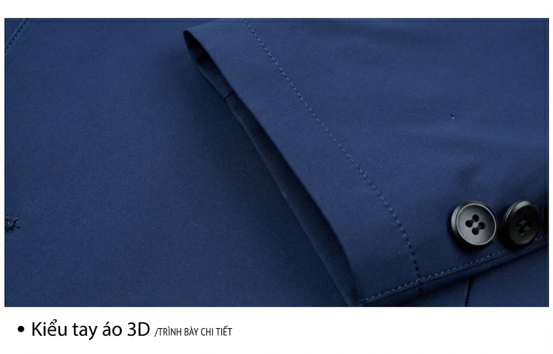 Áo Khoác Nam Mỏng Cổ Bẻ Kiểu Dáng Doanh Nhân Màu Xanh Navy, Be, Đỏ Rượu, Đen chi tiết 35