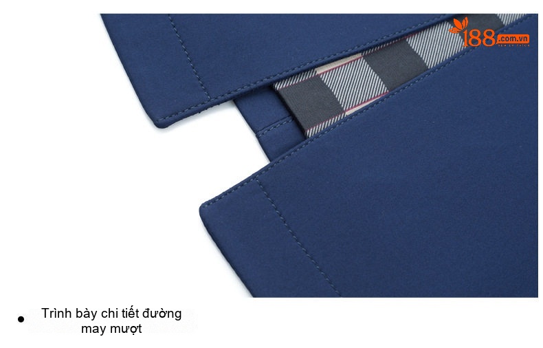 Áo Khoác Nam Mỏng Cổ Bẻ Kiểu Dáng Doanh Nhân Màu Xanh Navy, Be, Đỏ Rượu, Đen chi tiết 36